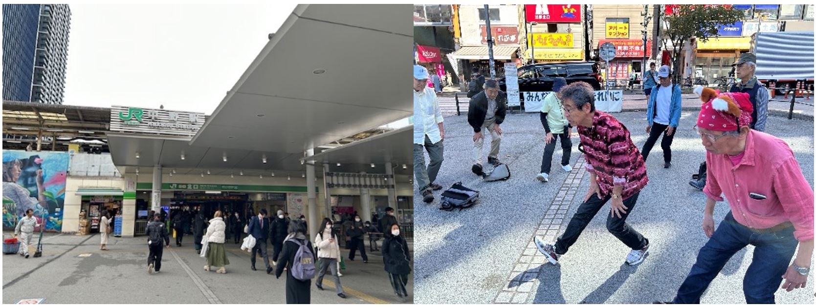 中野駅付近