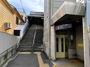 京急花月総持寺駅 R15~旧東海道への出口
